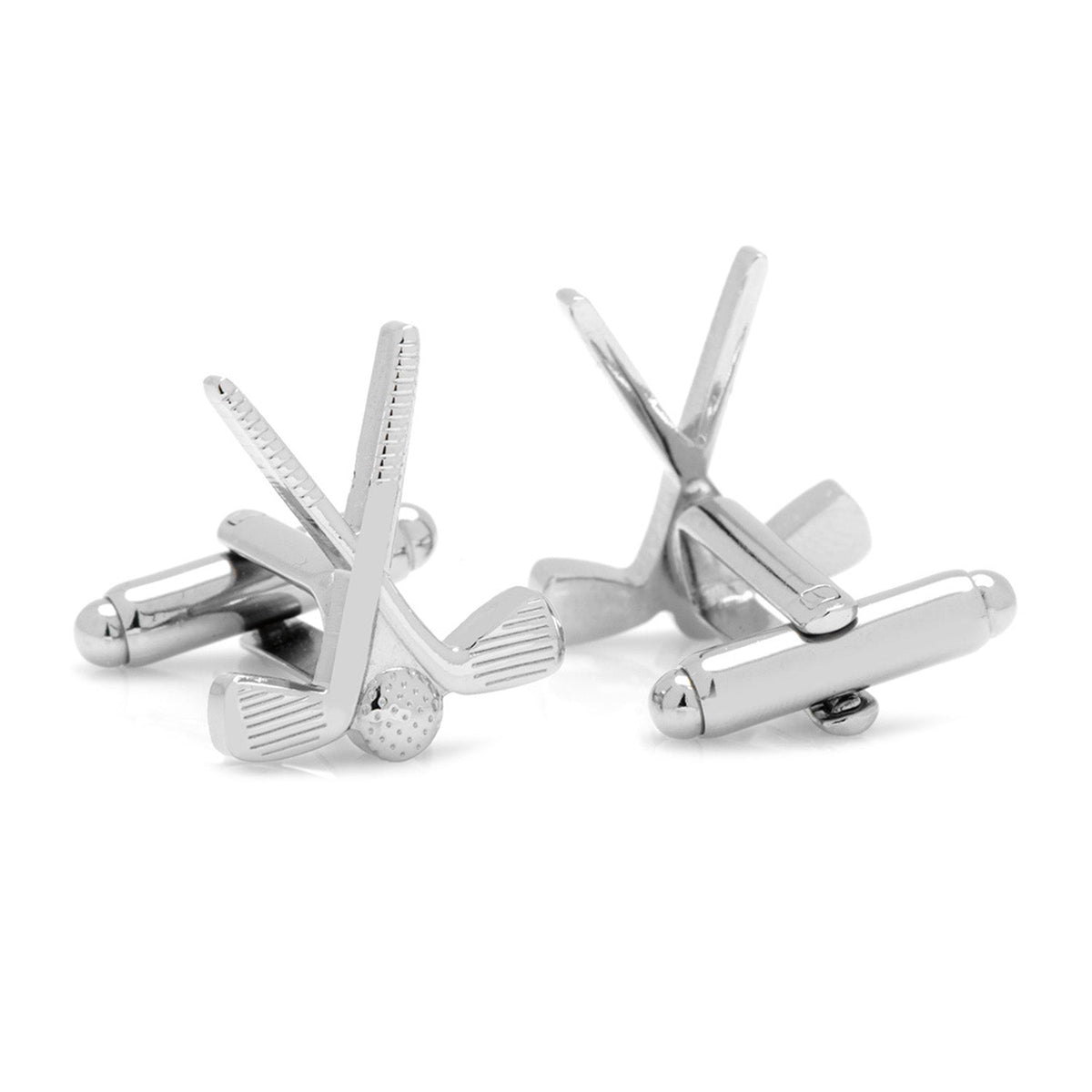 Golf Clubs Cufflinks for Men – Golf Lover Dress Shirt Accessories