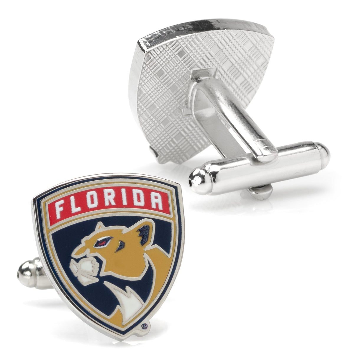 NHL Florida Panthers Shield Cufflinks