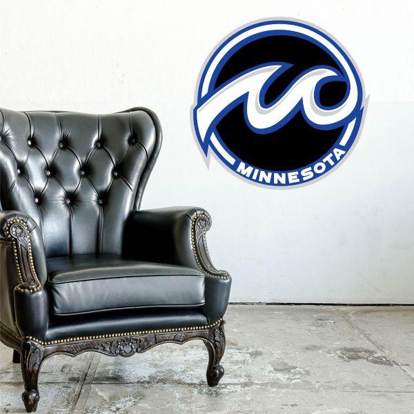 Hockey Wall Decals - Hockey Team Logos - Minnesota Whitecaps