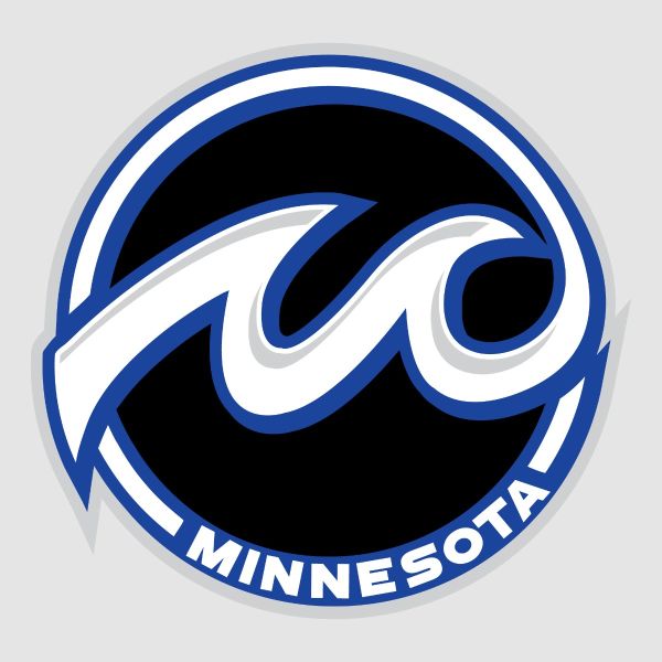 Hockey Wall Decals - Hockey Team Logos - Minnesota Whitecaps