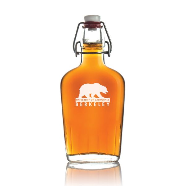 Personalized California Golden Bears Logo University Flask - Football Fanatic Gift Ideas - Personalized Whiskey Flask