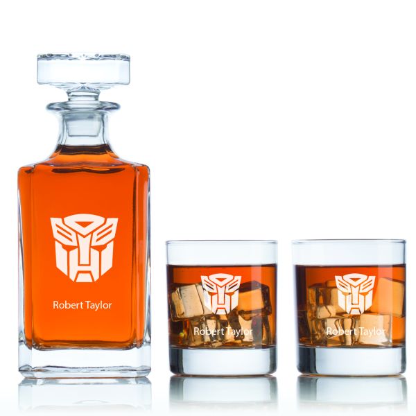 Autobots - Classic Decanter Set - Superhero Theme Decanter Set