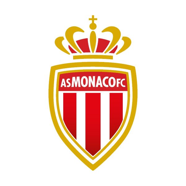 Soccer Wall Decals - Ligue 1 France Soccer Team Logos - AS Monaco FC