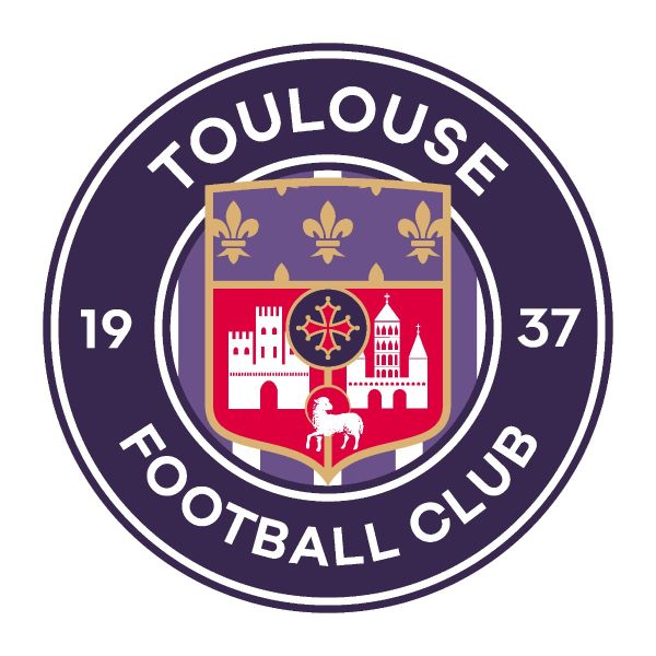 Soccer Wall Decals - Ligue 1 France Soccer Team Logos - Toulouse FC