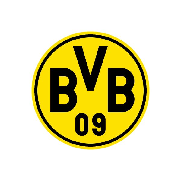 Soccer Wall Decals - Germany Soccer Team Logos - Borussia Dortmund