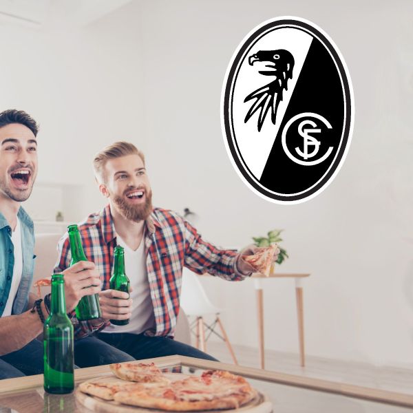 Soccer Wall Decals - Germany Soccer Team Logos - SC Freiburg