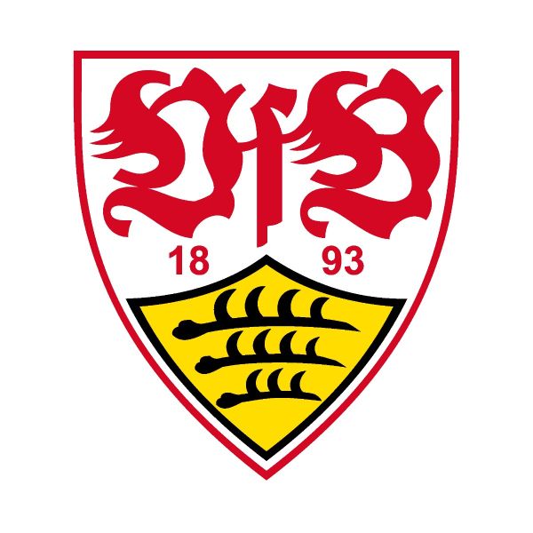 Soccer Wall Decals - Germany Soccer Team Logos - VFB Stuttgart