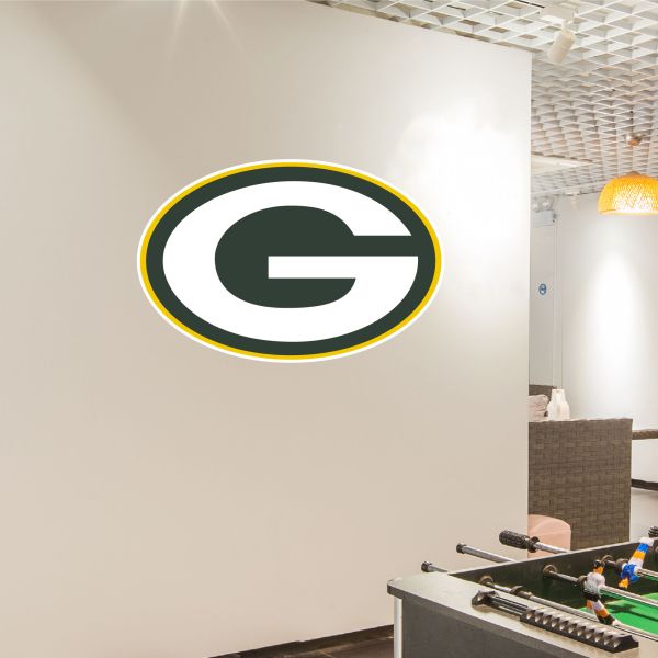 Green Bay Packers Football Team Logo - Sports Team Wall Decal