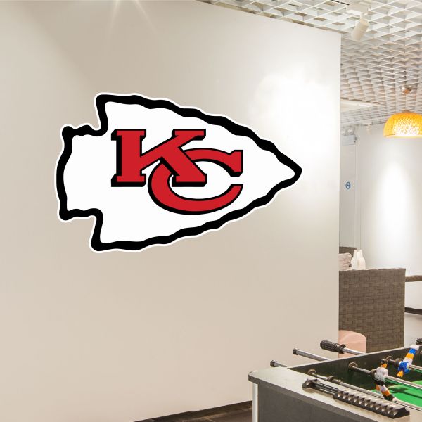 Kansas City Chiefs Football Team Logo - Sports Team Wall Decal