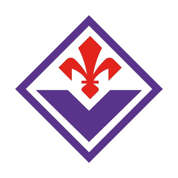 Soccer Wall Decals - Serie A League Italy Soccer Team Logos - ACF Fiorentina