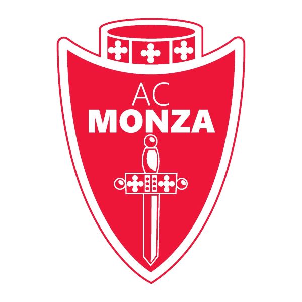 Soccer Wall Decals - Serie A League Italy Soccer Team Logos - AC Monza