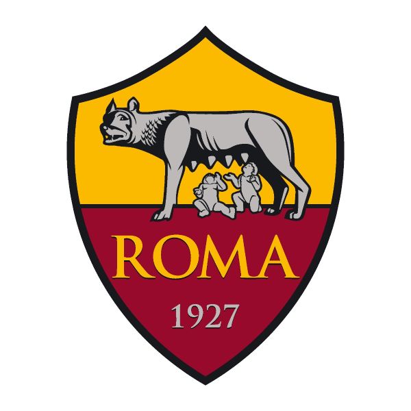 Soccer Wall Decals - Serie A League Italy Soccer Team Logos - AS Roma