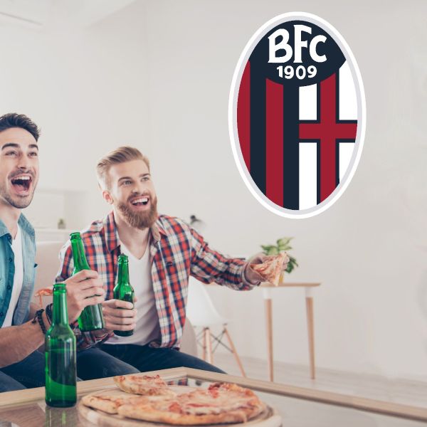 Soccer Wall Decals - Serie A League Italy Soccer Team Logos - Bologna FC