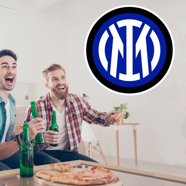 Soccer Wall Decals - Serie A League Italy Soccer Team Logos - Internazionale Milano