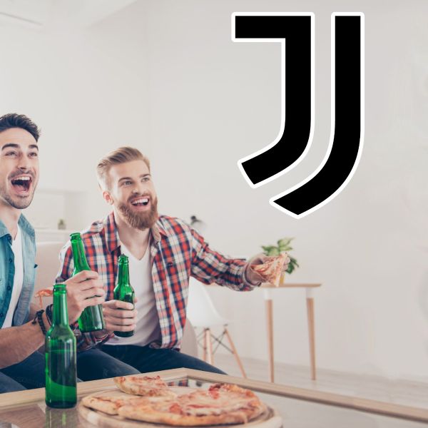 Soccer Wall Decals - Serie A League Italy Soccer Team Logos - Juventus FC