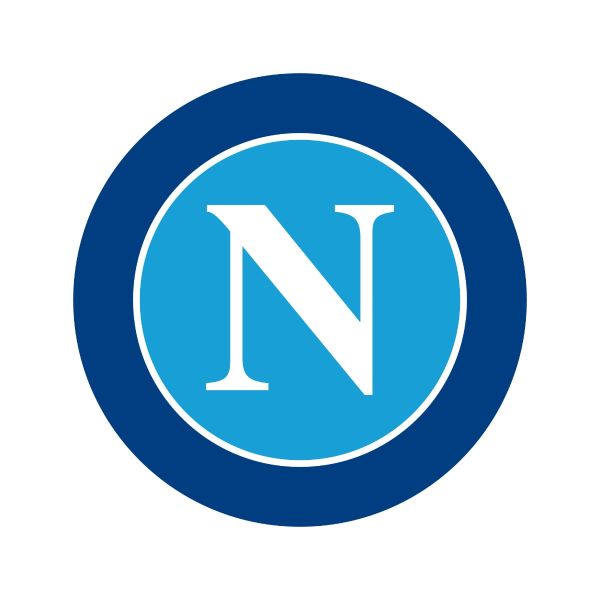 Soccer Wall Decals - Serie A League Italy Soccer Team Logos - SSC Napoli
