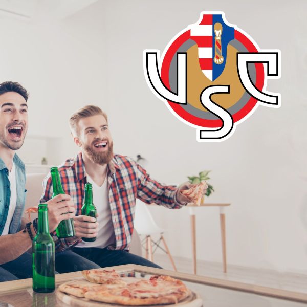 Soccer Wall Decals - Serie A League Italy Soccer Team Logos - US Cremonese