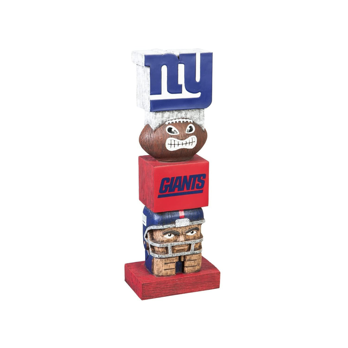 New York Giants Tiki Totem Garden Statue - 16" Official NFL Outdoor & Indoor Decor