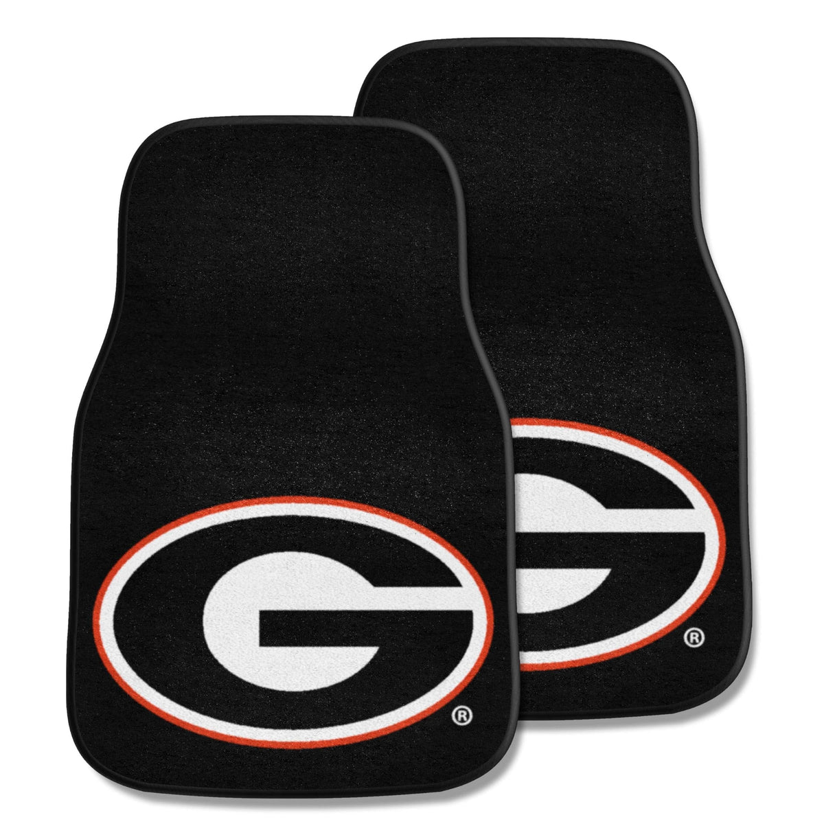 University of Georgia Bulldogs 2-Piece Vehicle Floor Mat Set