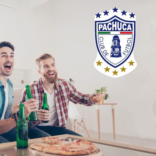 Soccer Wall Decals - Liga MX - Mexico Soccer Team Logos - Club de Futbol Pachua
