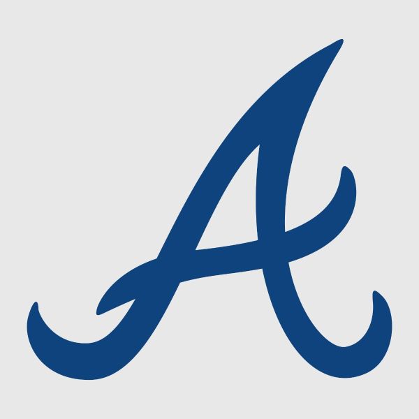 Baseball Wall Decals - Baseball Team Logos - Atlanta Braves Cap Insignia