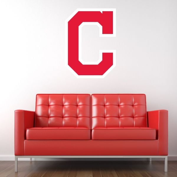 Baseball Wall Decals - Baseball Team Logos - Cleveland Guardians Cap Insignia
