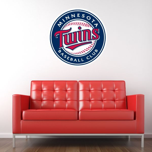 Baseball Wall Decals - Baseball Team Logos - Minnesota Twins Logo