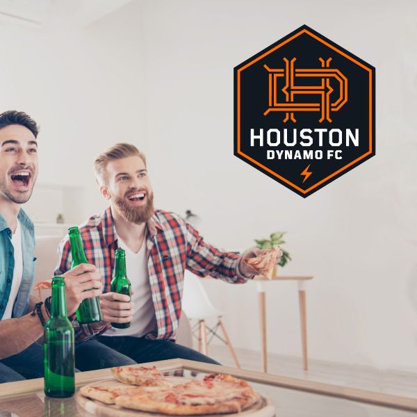 Soccer Wall Decals - Soccer Team Logos - Houston Dynamo Football Club