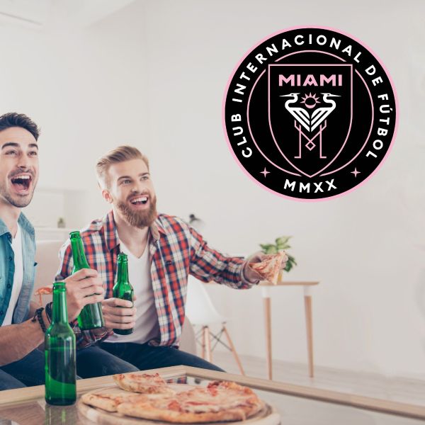 Soccer Wall Decals - Soccer Team Logos - Inter Miami CF
