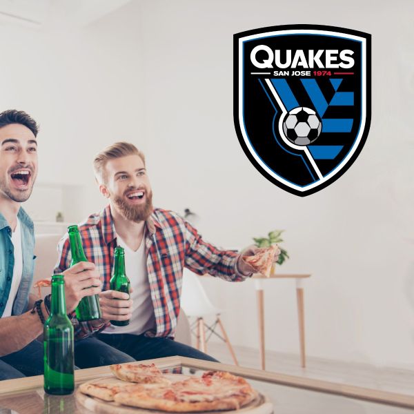 Soccer Wall Decals - Soccer Team Logos - San Jose Earthquakes