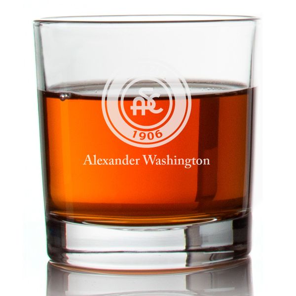 Engraved Spezia Calcio Rocks Glass - Serie A League Italy Football - Personalized Whiskey Glasses - Man Cave Gift Ideas - Gifts For Him - Soccer Fanatic - 2pcs
