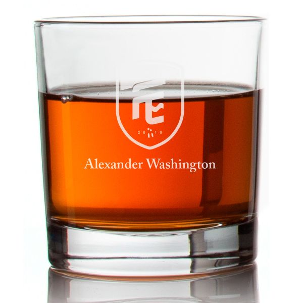 Engraved FC Edmonton Rocks Glass - Major League Soccer - Personalized Whiskey Glasses - Man Cave Gift Ideas - Gifts For Him - Soccer Fanatic - 2pcs