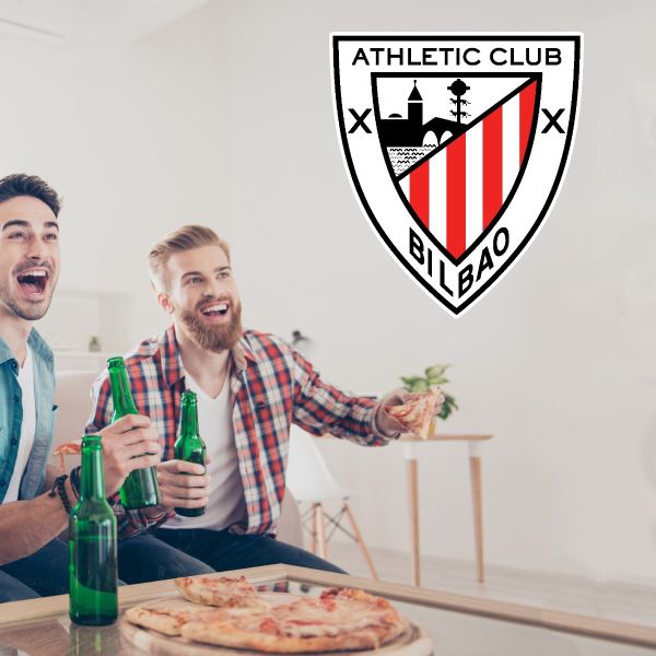 Soccer Wall Decals - La Liga Spain Soccer Team Logos - Club Athletic Bilbao