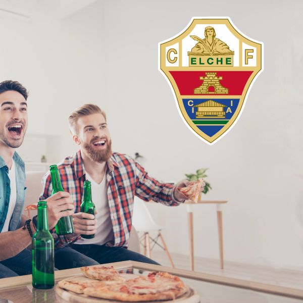 Soccer Wall Decals - La Liga Spain Soccer Team Logos - Elche CF