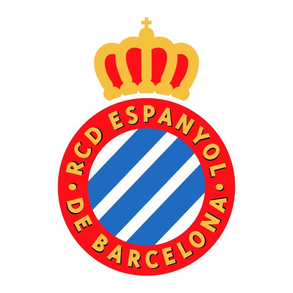 Soccer Wall Decals - La Liga Spain Soccer Team Logos - RCD Espanyol