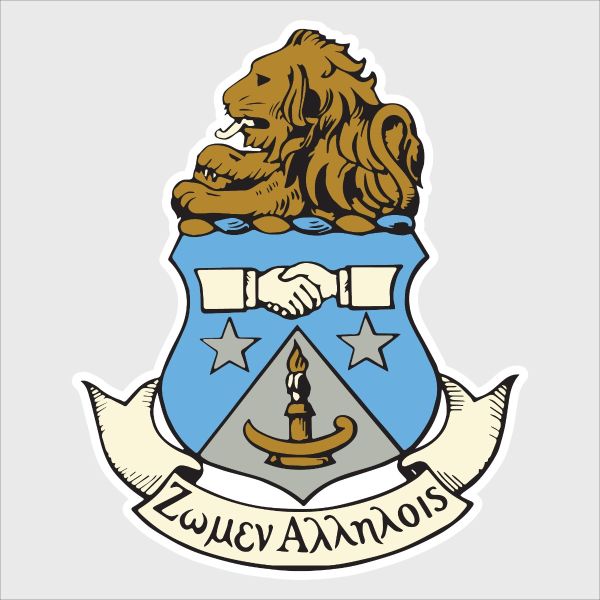 College Wall Decals - Alpha Delta Pi - Coat of Arms
