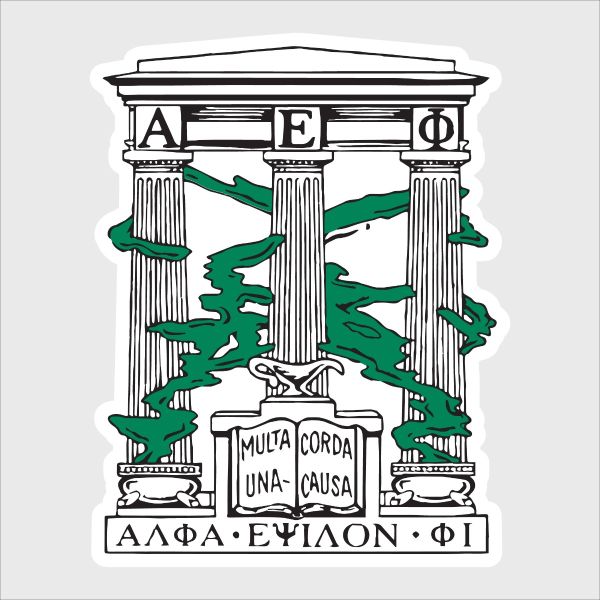 College Wall Decals - Alpha Epsilon Phi - Coat of Arms