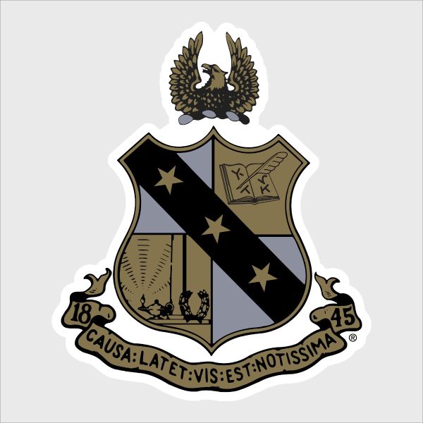 College Wall Decals - Alpha Sigma Phi - Coat of Arms