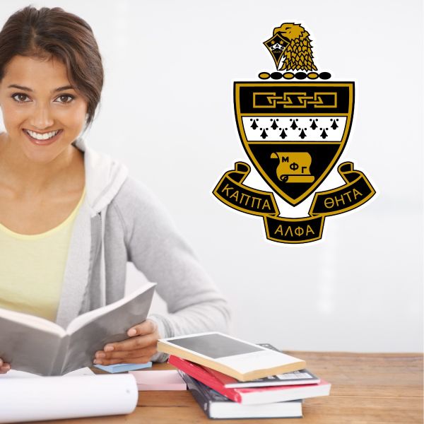 College Wall Decals - Kappa Alpha Theta - Coat of Arms