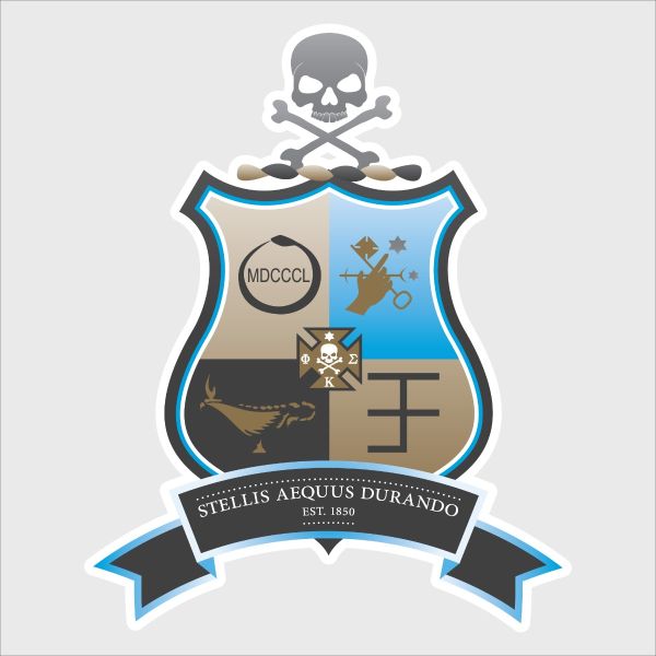 College Wall Decals - Phi Kappa Sigma - Coat of Arms