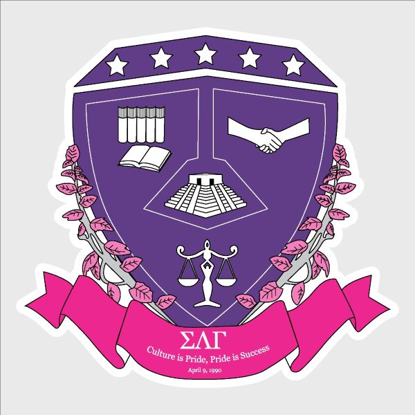 College Wall Decals - Sigma Lambda Gamma - Coat of Arms