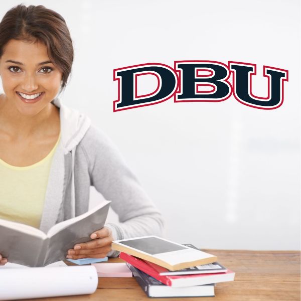 College Wall Decals - College Team Logos - Dallas Baptist Patriots