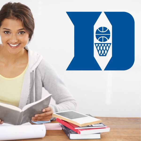 College Wall Decals - College Team Logos - Duke Blue Devils Basketball