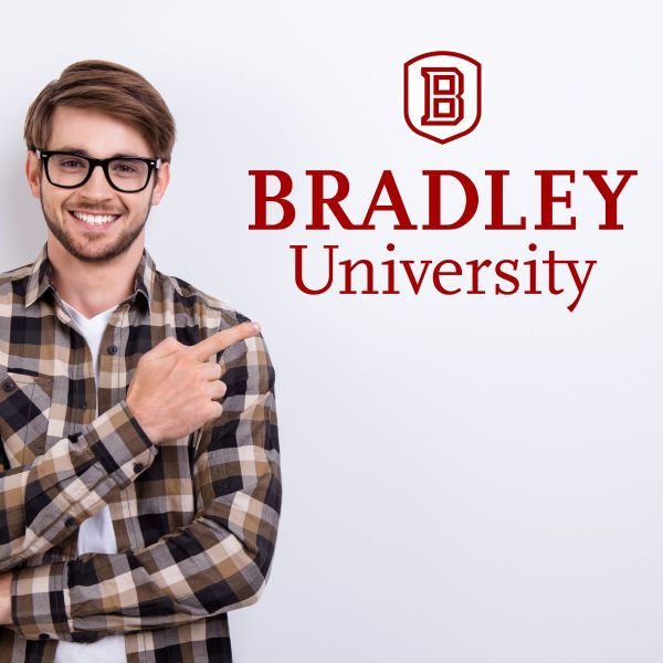 College Wall Decals - College Team Logos - Bradley University Logo