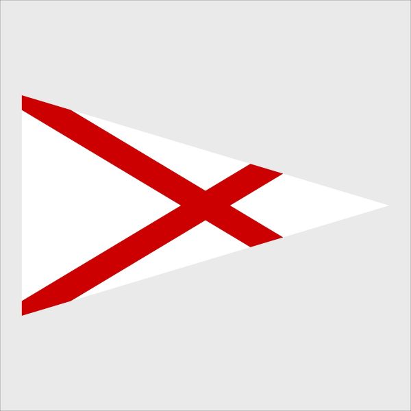 College Wall Decals - College Team Logos - Burgee of Boston University