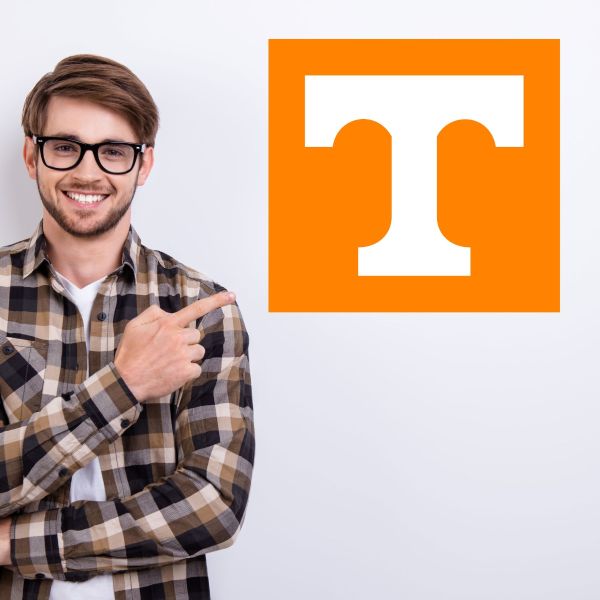 College Wall Decals - College Team Logos - CT Knoxville Logo