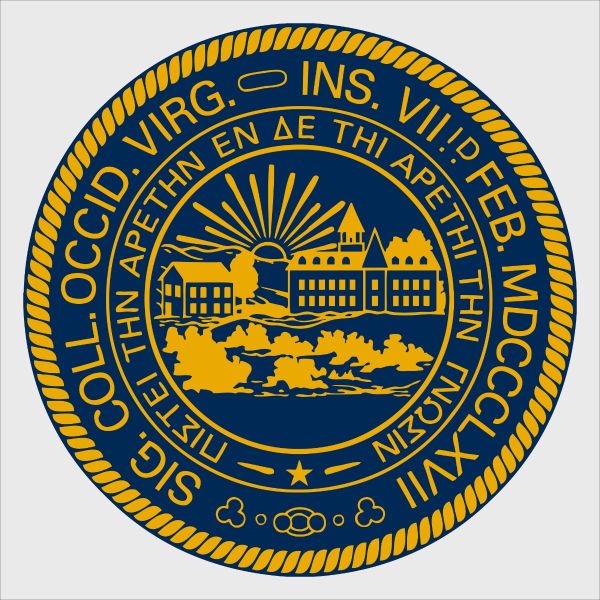 College Wall Decals - College Team Logos - West Virginia University Seal