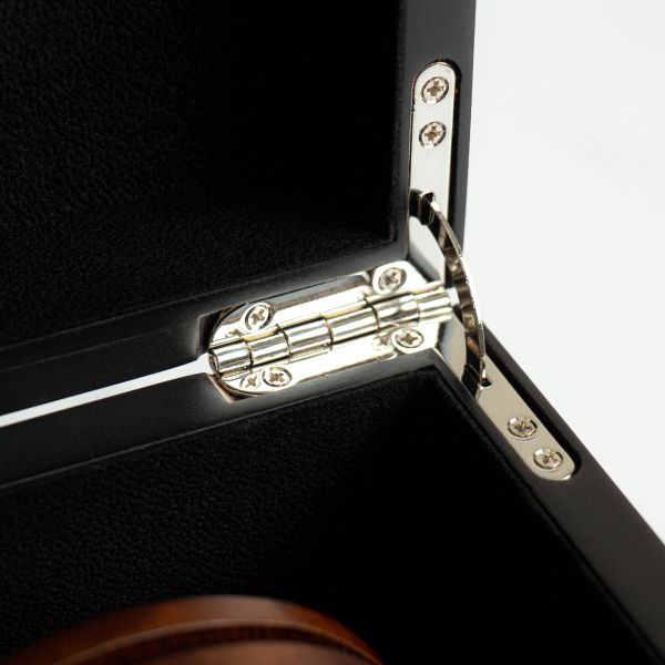 Customized Engraved Dark Brown Wood Box Decanter Set With Rocks Glasses - NCAA South Dakota Coyotes