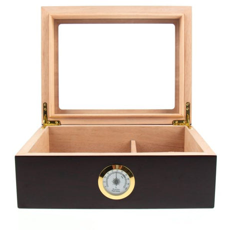 Personalized Cigar Humidor - Edmonton Oilers Hockey Sports Team Logo Design