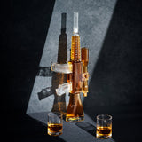 Rifle Whiskey Decanter Set with Whiskey Glasses